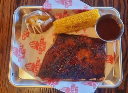 Medio costillar San Luis con elote